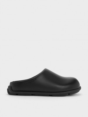 Mules Charles And Keith Molly φλατ μαυρα | 31086-JSVA