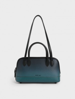 τσάντεσ tote Charles And Keith Harmonee Four Handle πρασινο | 40871-BVDA