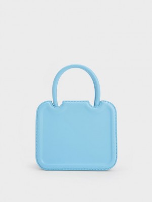 τσάντεσ tote Charles And Keith Perline Sculptural ανοιχτο μπλε | 63927-CGPI