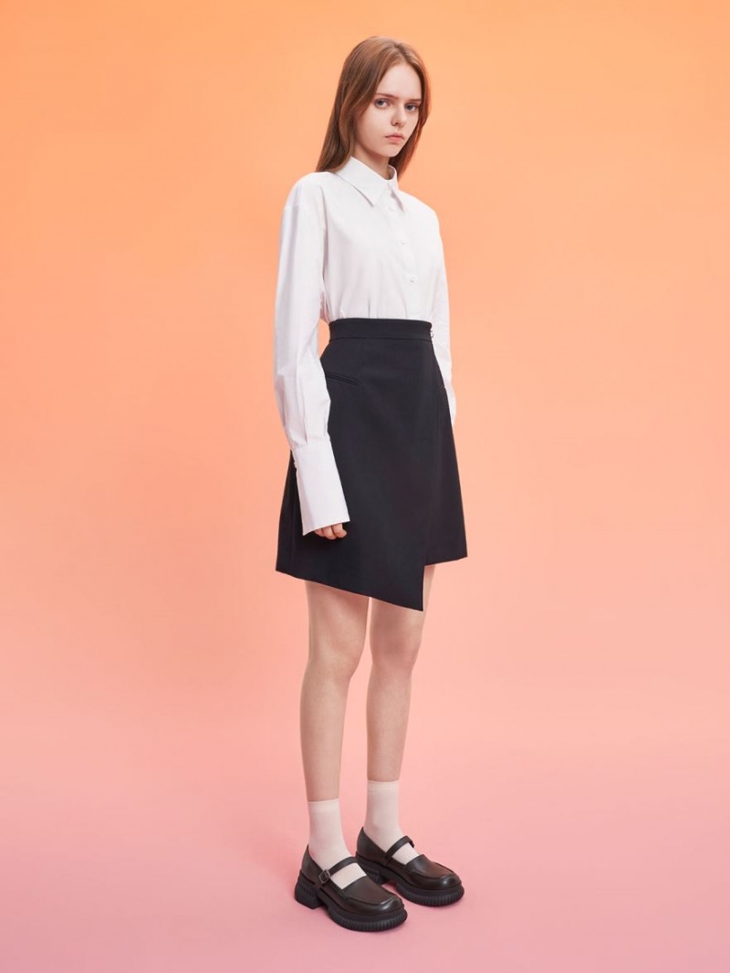 Loafers Charles And Keith Buckled Mary Jane σκούρο καφε | 24910-SVWR