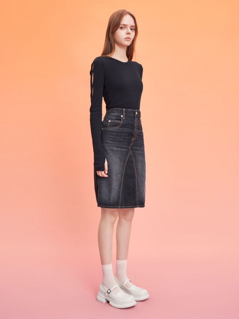 Loafers Charles And Keith Buckled Mary Jane ασπρα | 60582-UKXT