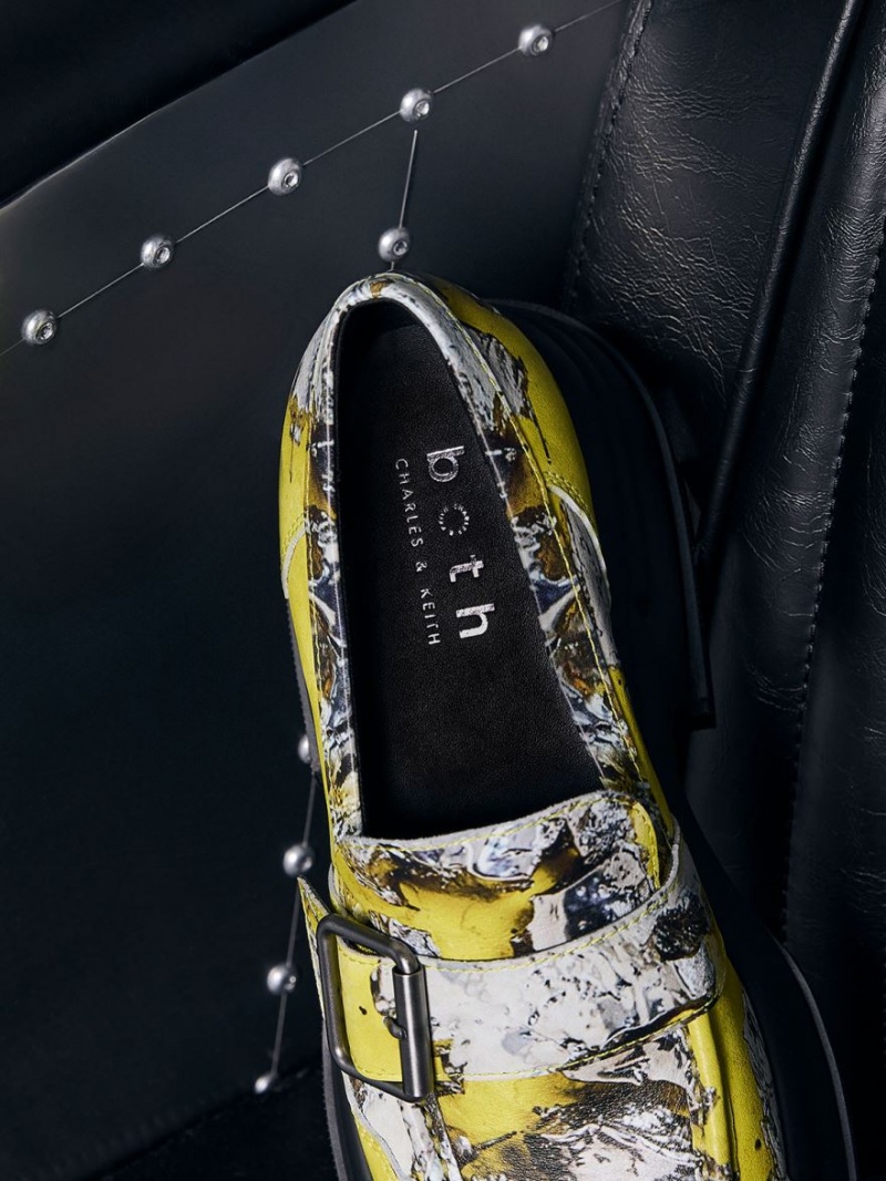 Loafers Charles And Keith Jules flatforms Buckled Πολύχρωμο | 85209-SUAG