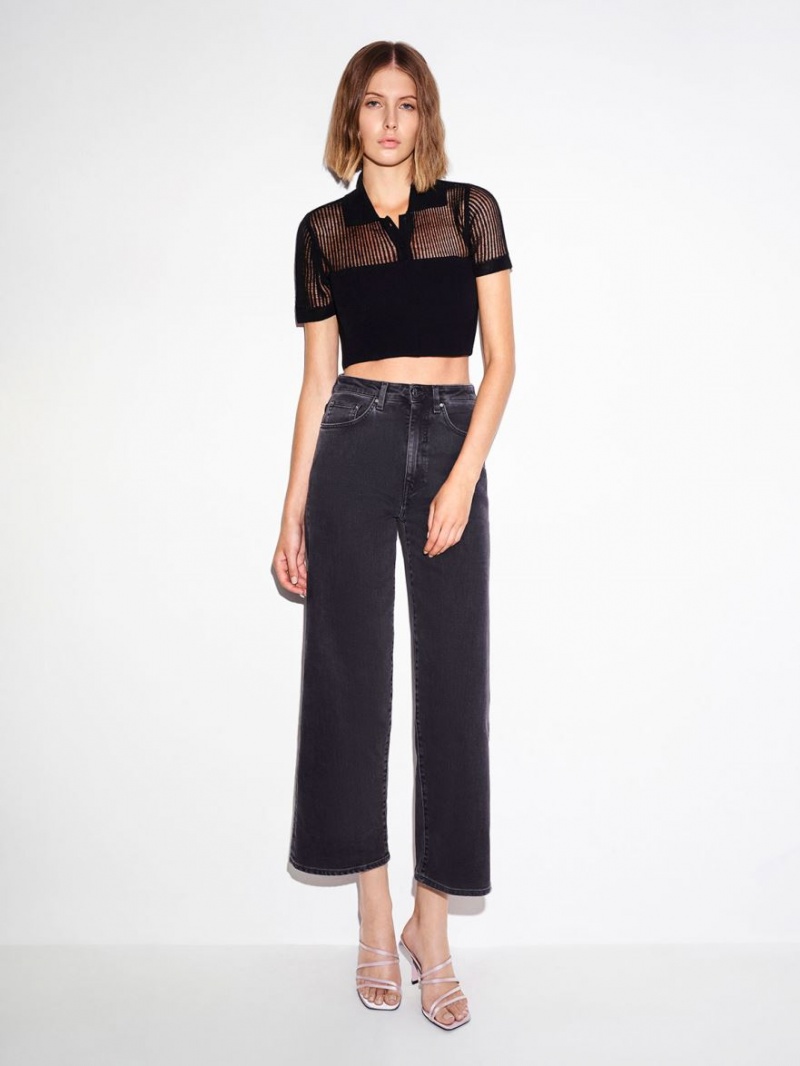 Mules Charles And Keith Asymmetric Square-toe με τακουνι μωβ | 95423-DSMH