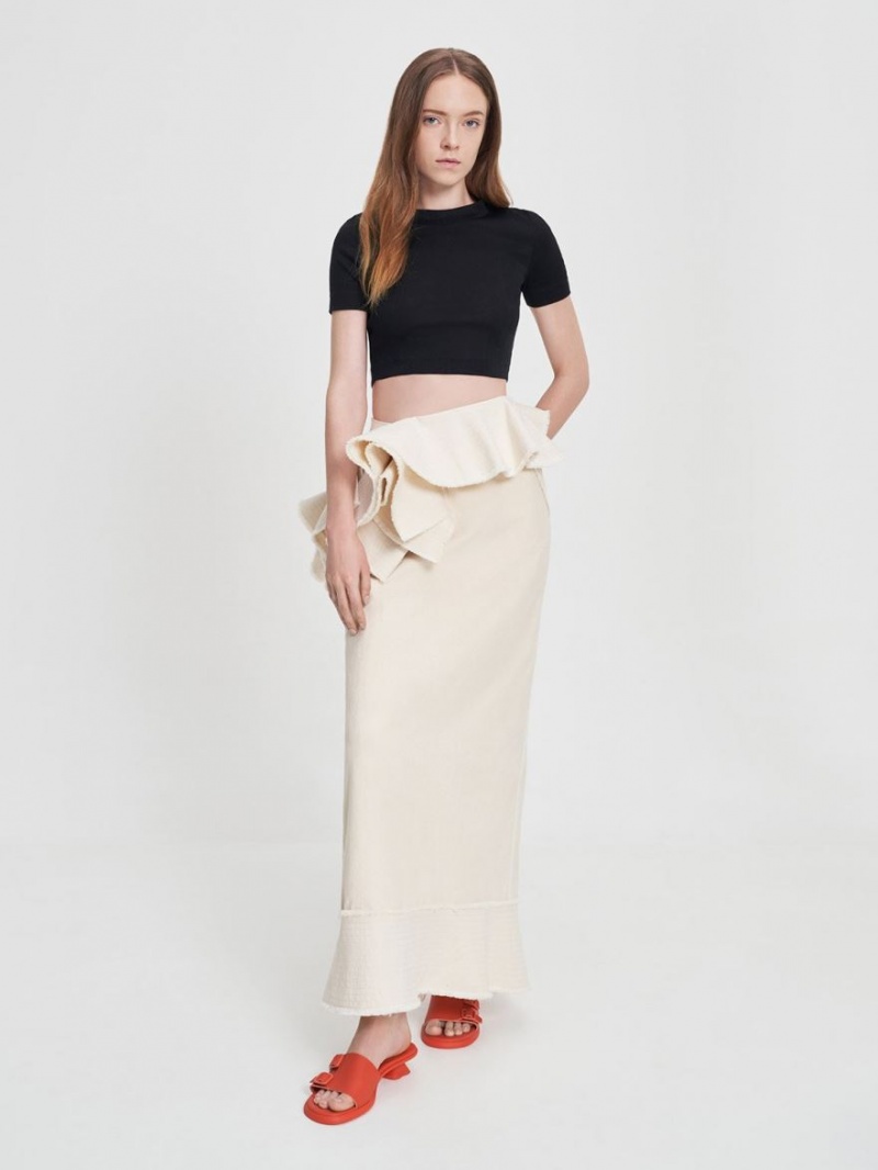 Mules Charles And Keith Double πόρπης Sculptural πορτοκαλι | 59216-YRVL