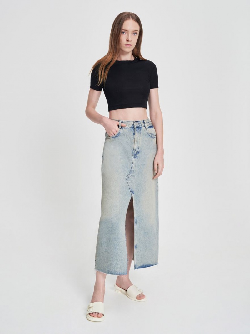 Mules Charles And Keith Double πόρπης Sculptural ασπρα | 09267-KEPU