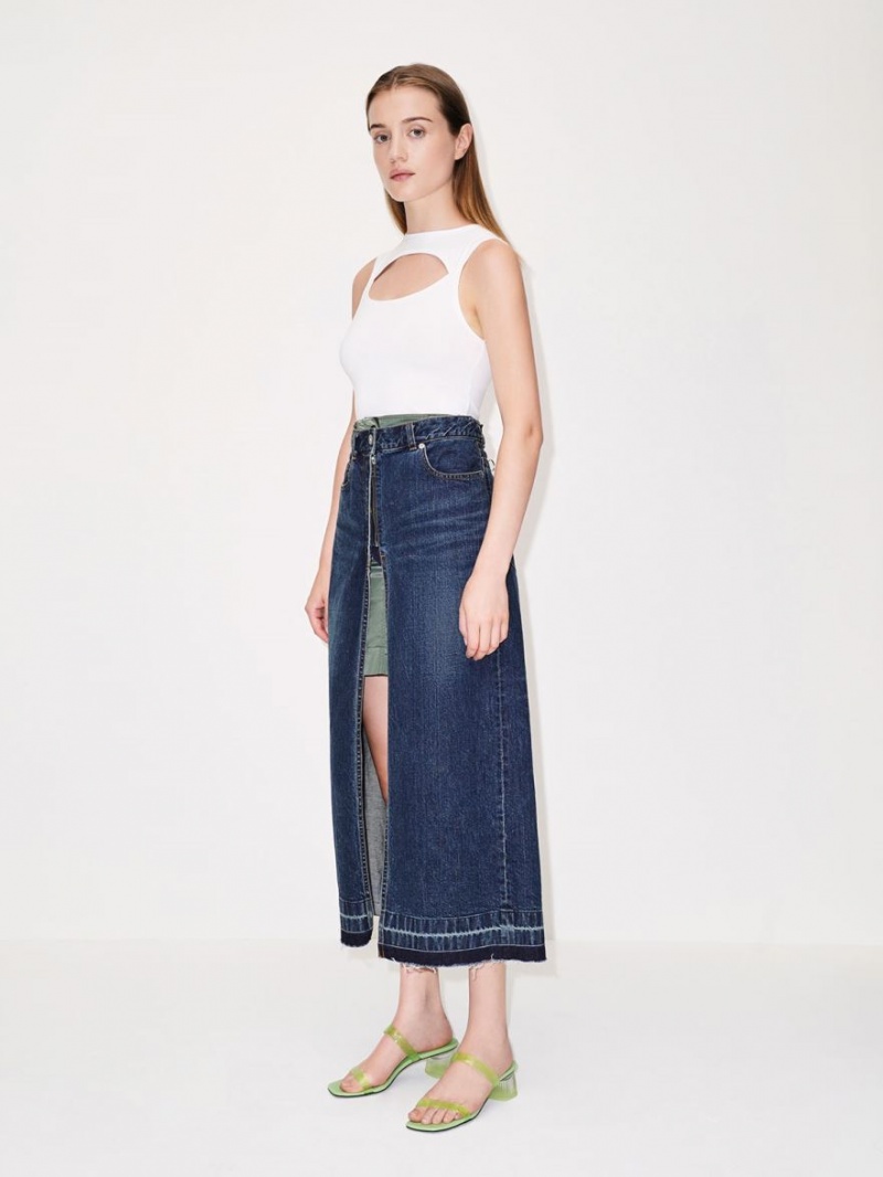 Mules Charles And Keith Double λουρακια See-Through πρασινο | 74081-EKWO