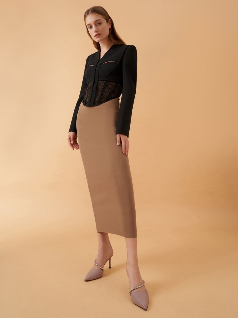 Mules Charles And Keith Gem-Encrusted λουστρινι μωβ | 31605-WMHI