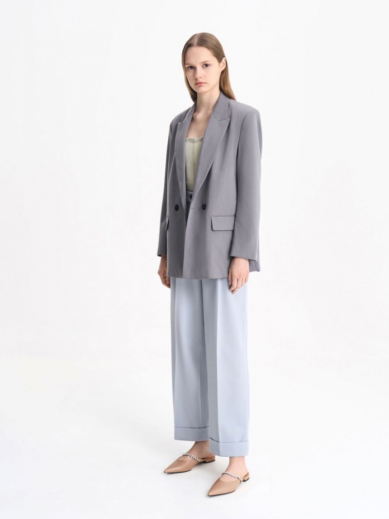 Mules Charles And Keith Gem-λουρακια φλατ Μπεζ | 41607-LENF