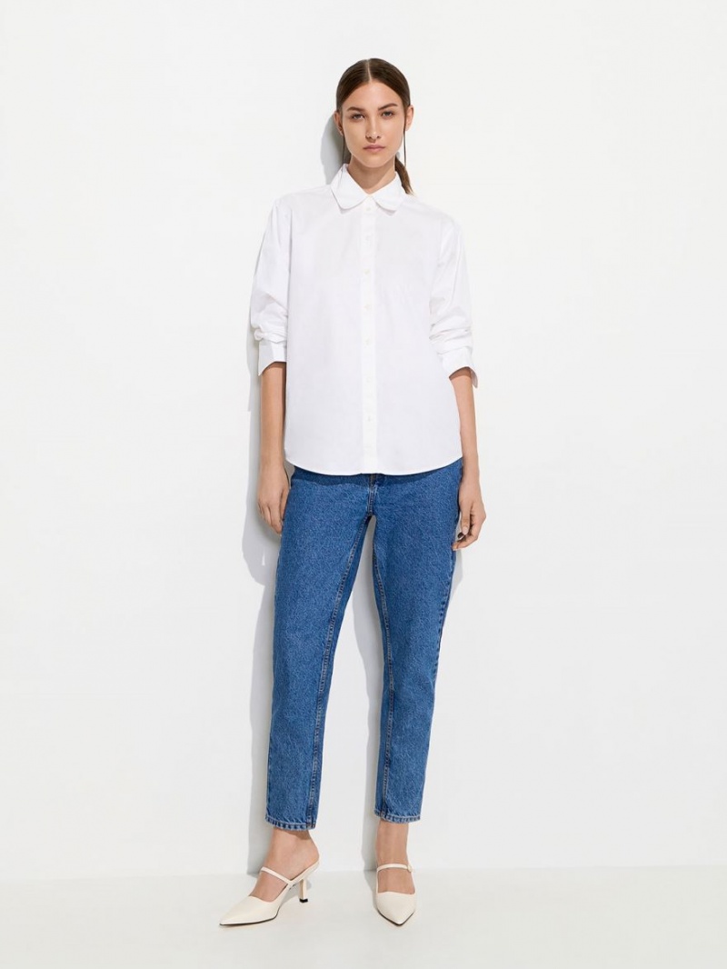 Mules Charles And Keith Mary Jane με τακουνι κρέμα | 16289-WRJY