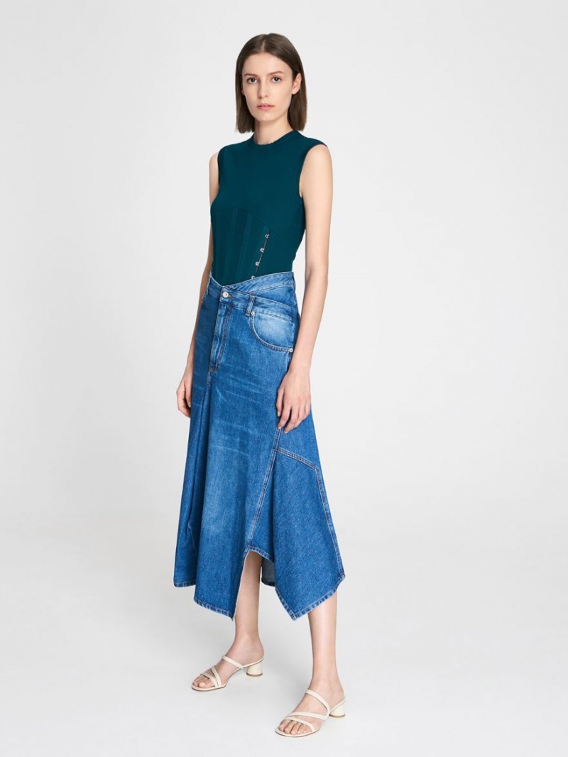 Mules Charles And Keith Wavy λουρακια ασπρα | 28409-NLPM