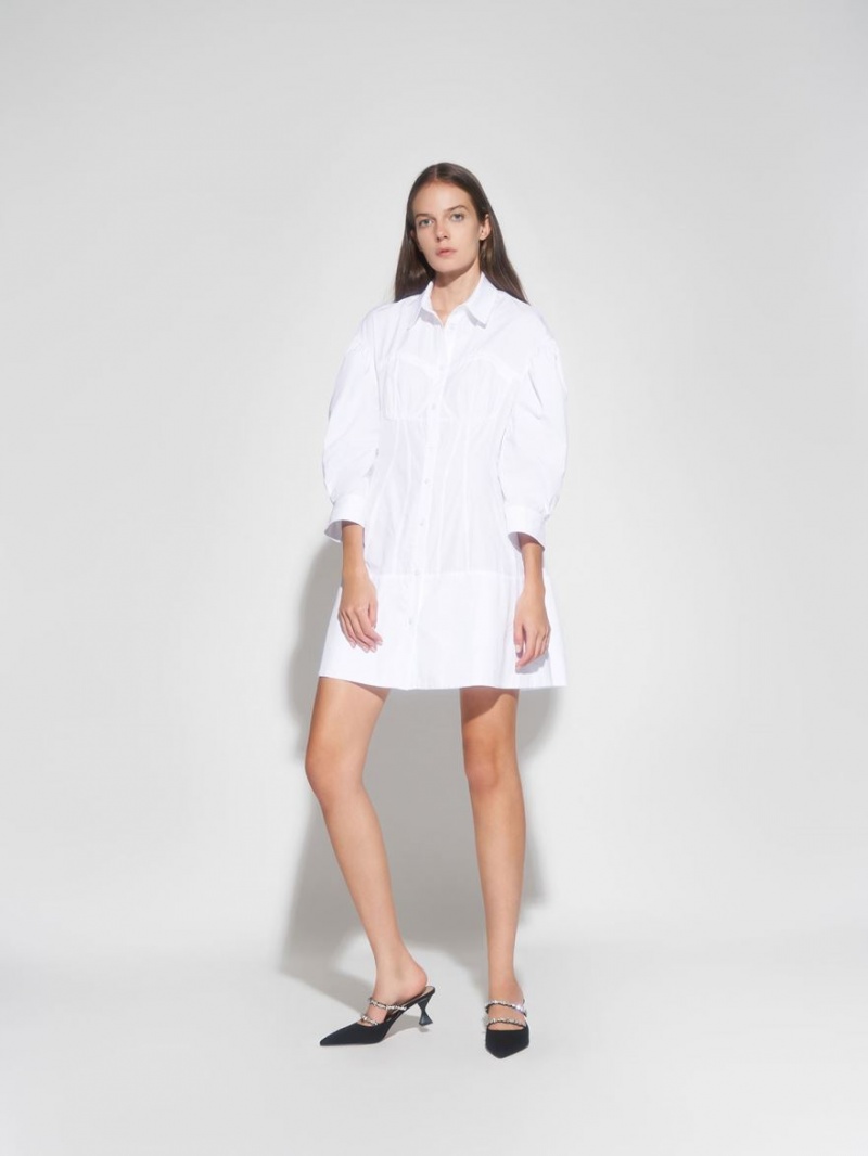 Mules Charles And Keith καμβα Double Gem λουρακια μαυρα | 10286-AESC