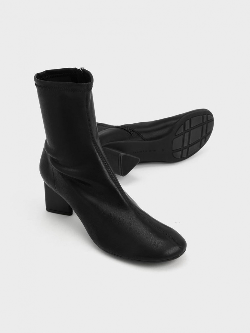 Μποτακια Charles And Keith Blade Heel μαυρα | 06819-JXMC