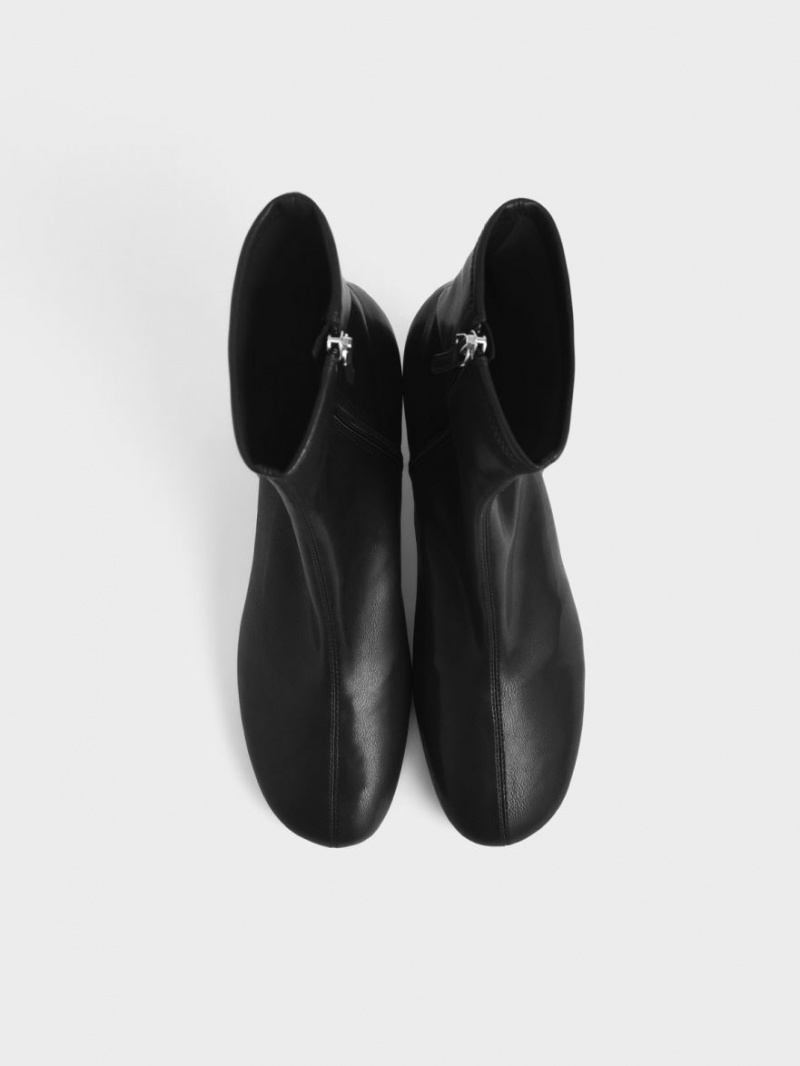 Μποτακια Charles And Keith Blade Heel μαυρα | 06819-JXMC