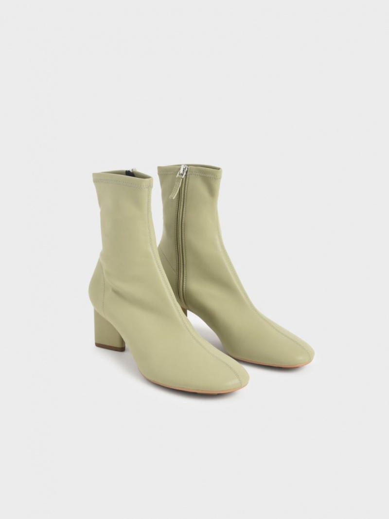 Μποτακια Charles And Keith Blade Heel πρασινο | 68970-CRIF
