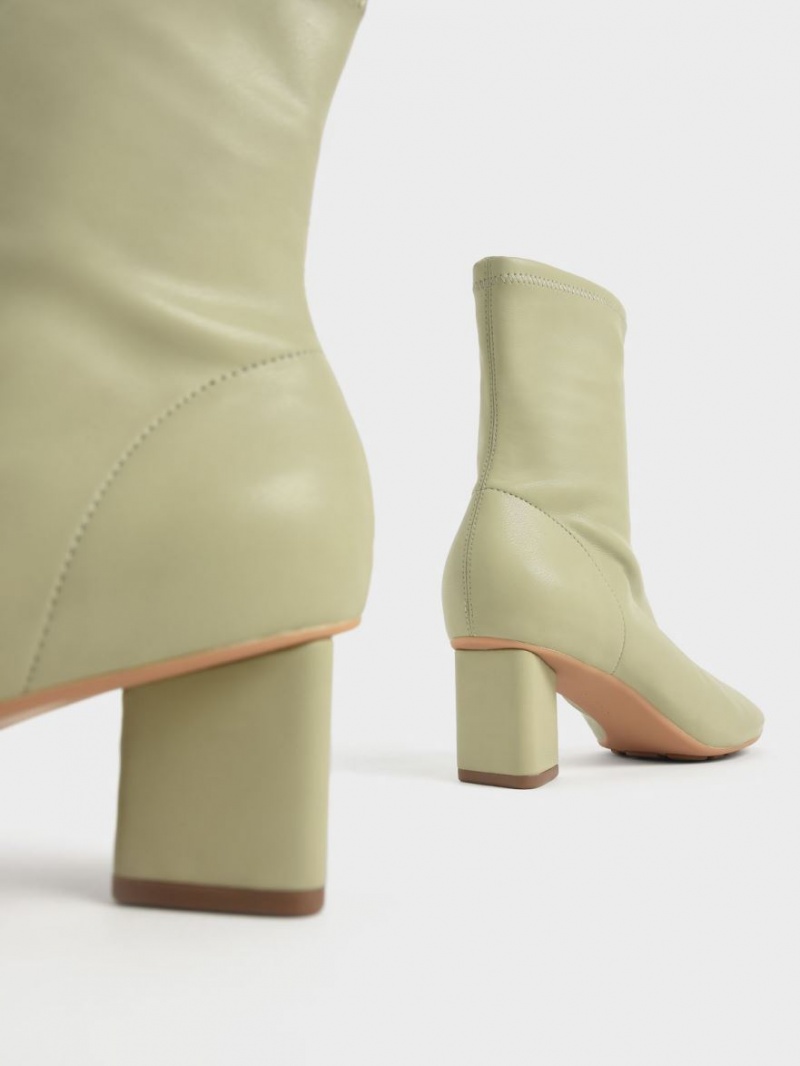 Μποτακια Charles And Keith Blade Heel πρασινο | 68970-CRIF