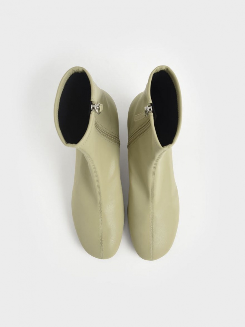 Μποτακια Charles And Keith Blade Heel πρασινο | 68970-CRIF