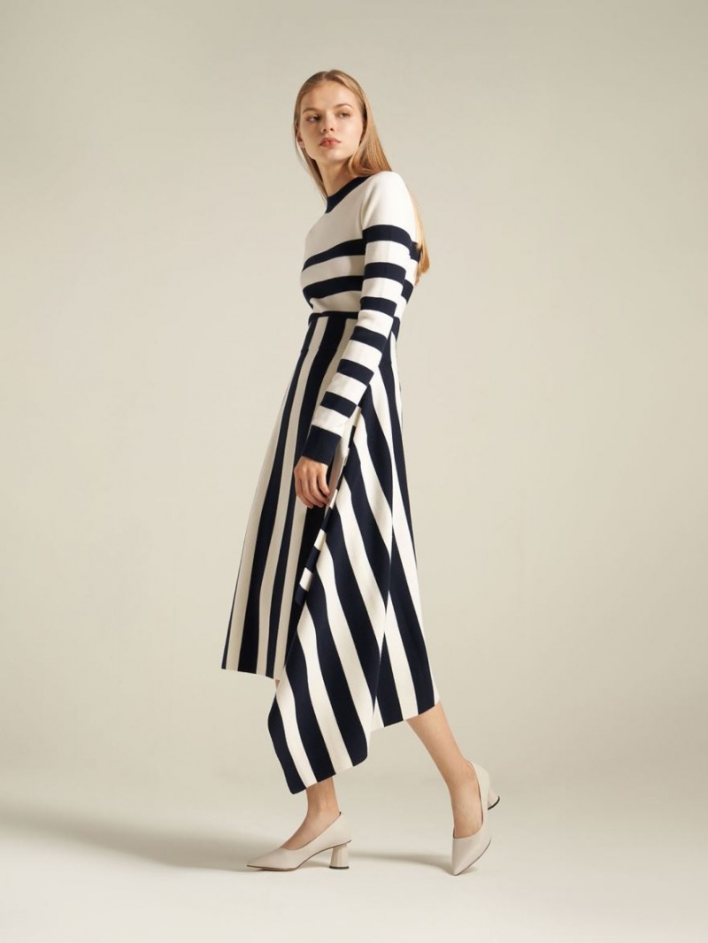 Γοβεσ Charles And Keith Cone Heel Pointed-toe κρέμα | 86943-MWNO