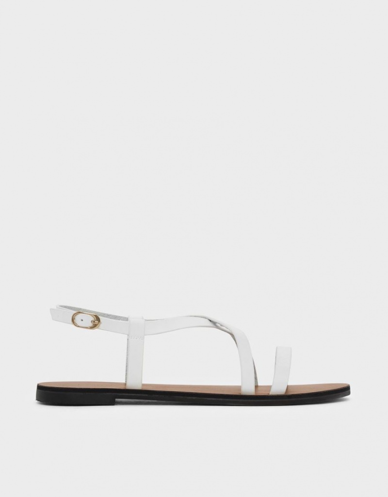 Σανδαλια Charles And Keith Criss Cross ασπρα | 45186-ZVSD