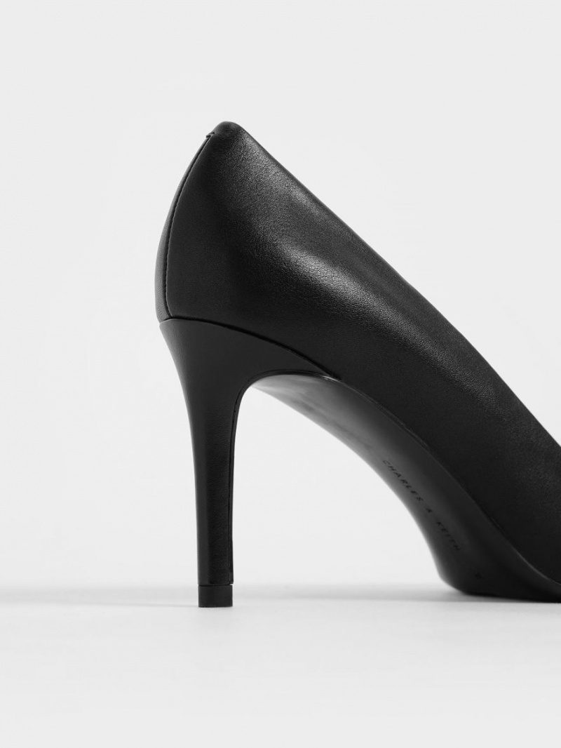 Γοβεσ Charles And Keith Emmy Pointed-toe μαυρα | 26480-WAXF