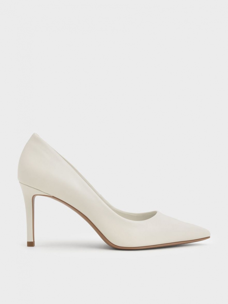 Γοβεσ Charles And Keith Emmy Pointed-toe ασπρα | 42603-EBIT