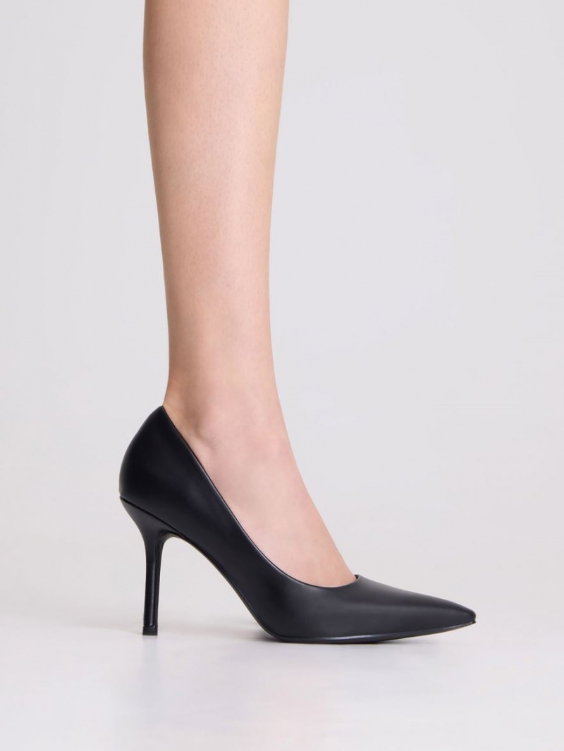 Γοβεσ Charles And Keith Emmy Stiletto Heel μαυρα | 90451-RZCF