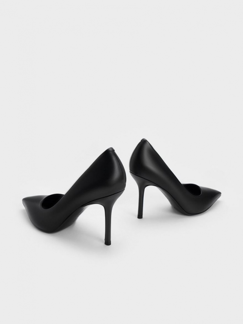 Γοβεσ Charles And Keith Emmy Stiletto Heel μαυρα | 90451-RZCF