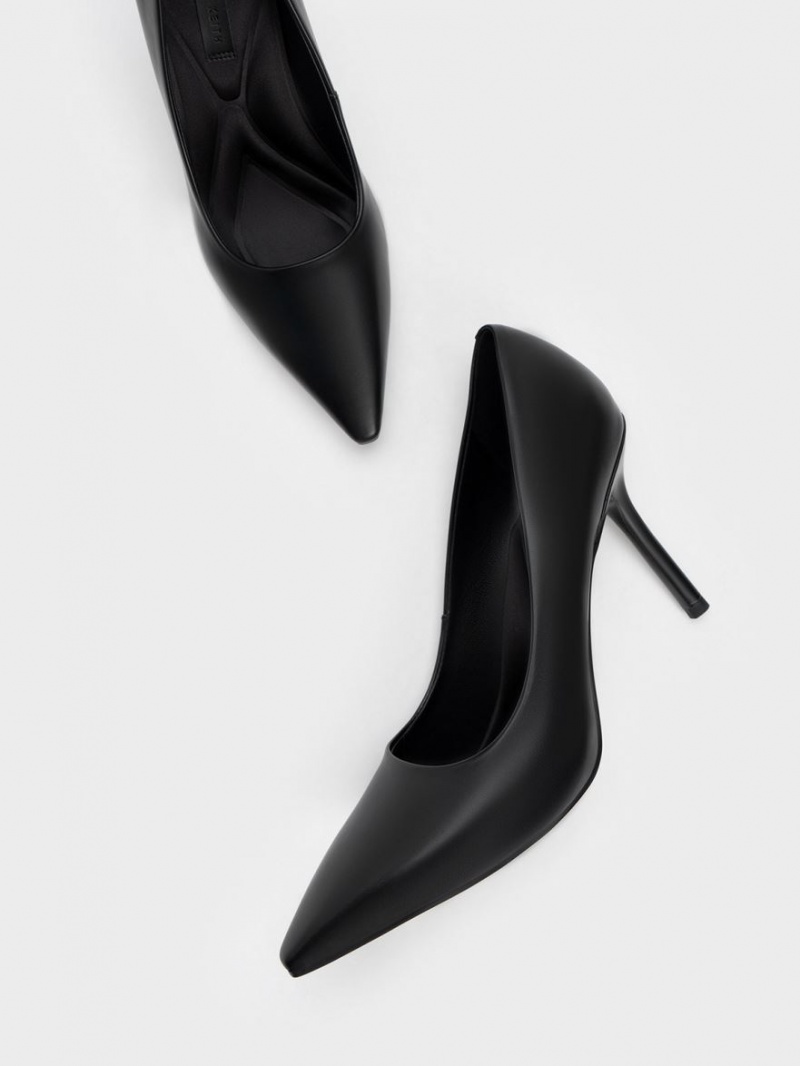 Γοβεσ Charles And Keith Emmy Stiletto Heel μαυρα | 90451-RZCF