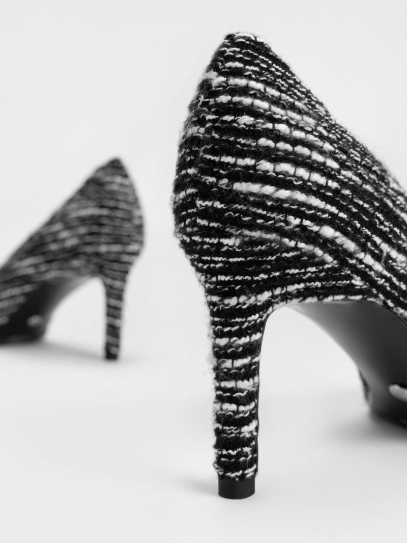 Γοβεσ Charles And Keith Gabine Tweed toe-Cap Πολύχρωμο | 35279-MCAH