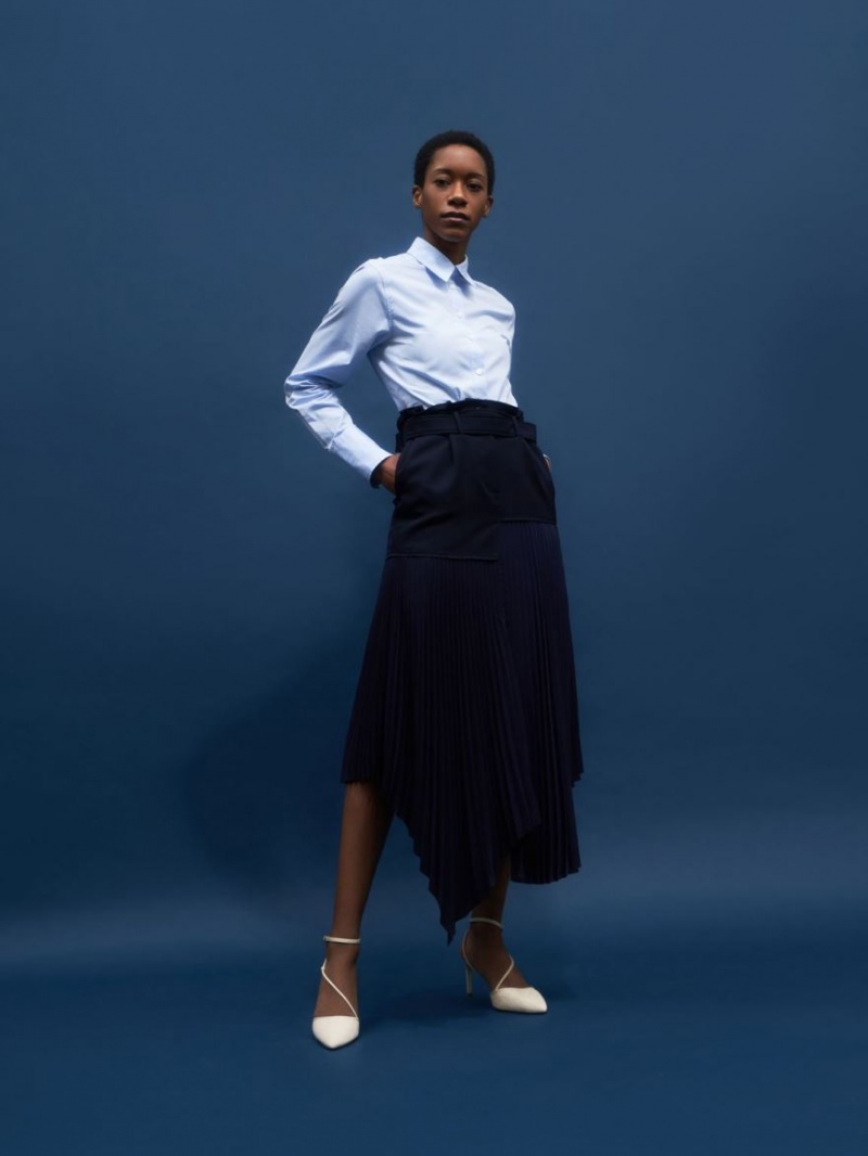 Γοβεσ Charles And Keith Linen Asymmetric Μπεζ | 35412-GFAK