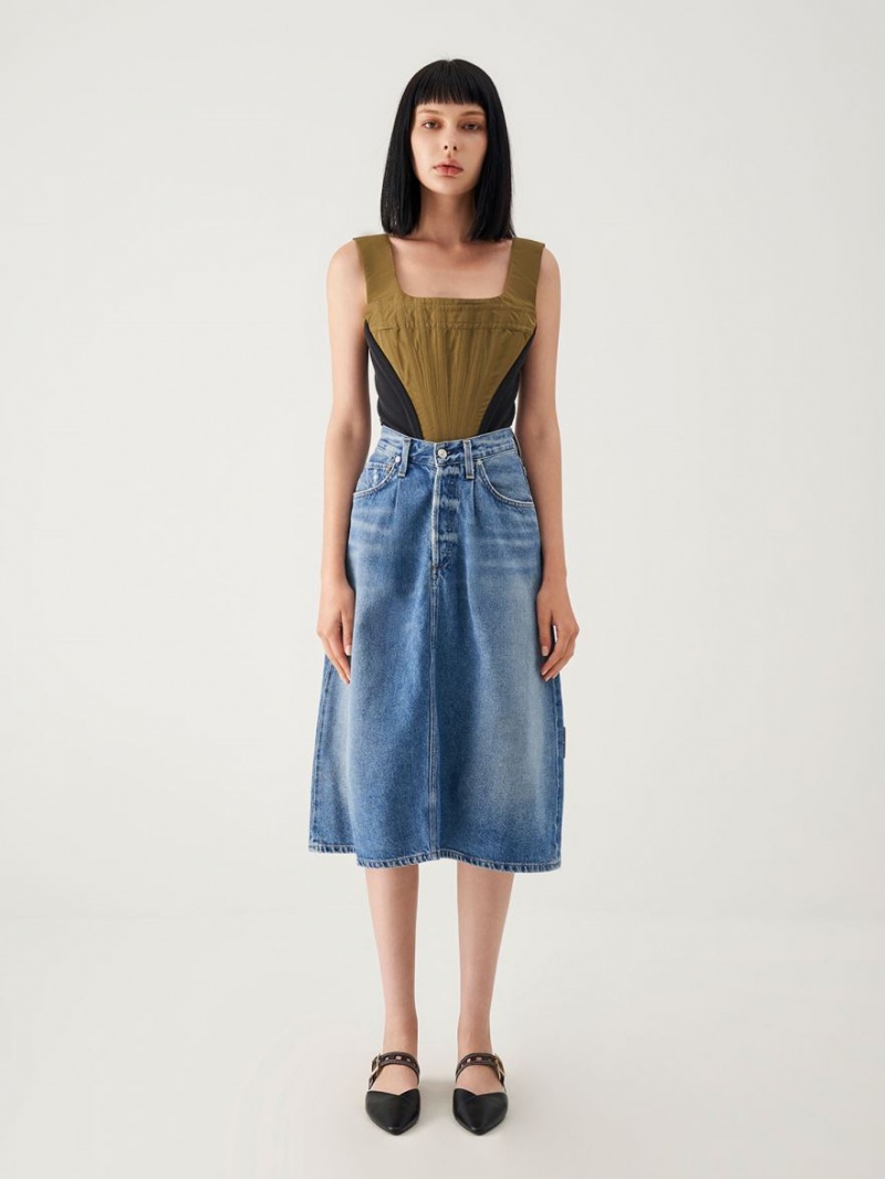 Γοβεσ Charles And Keith Sepphe Cut-Out λουρακια φλατ Mule μαυρα | 78524-ABSU