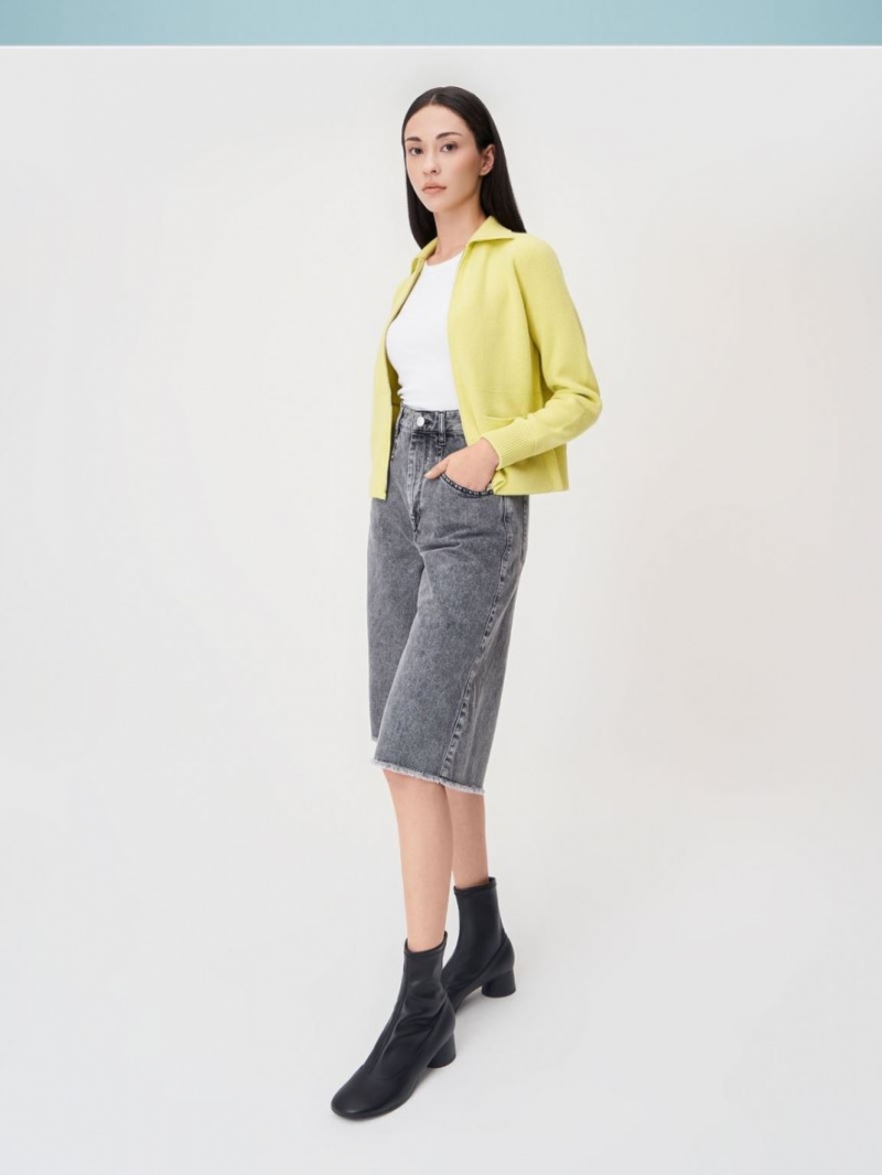 Μποτακια Charles And Keith Stitch-Trim Cylindrical Heel μαυρα | 68492-DOUF