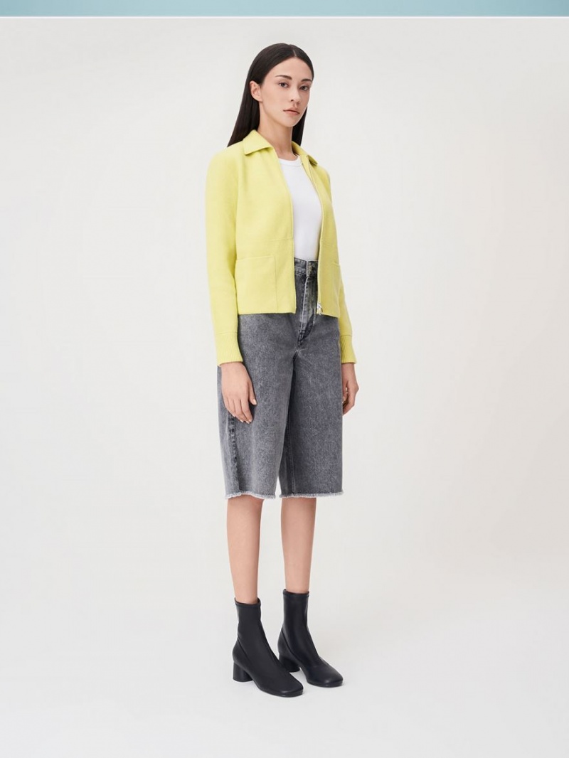 Μποτακια Charles And Keith Stitch-Trim Cylindrical Heel μαυρα | 68492-DOUF