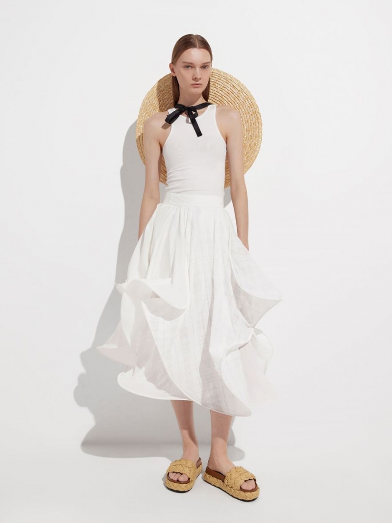 Σαγιοναρεσ Charles And Keith Tali Raffia Braided σκούρο καφε | 24680-QSAU