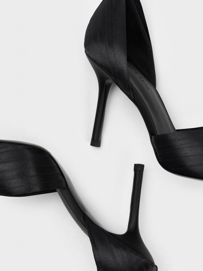 Γοβεσ Charles And Keith Tie-Around D'Orsay μαυρα | 48916-AOUW