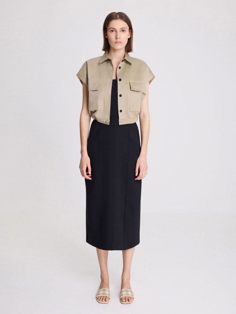 Σανδαλια Charles And Keith Woven Gingham Μπεζ | 60295-PWUG
