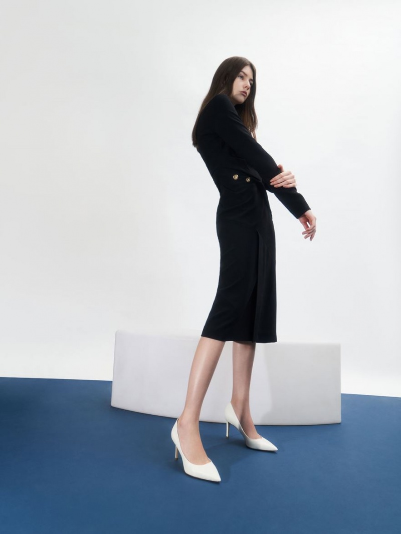 Γοβεσ Charles And Keith κλασικα Stiletto Heel κρέμα | 62375-CTGK