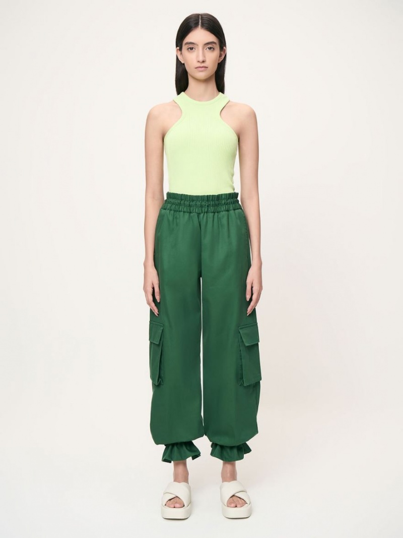 Σαγιοναρεσ Charles And Keith Με Επένδυση Crossover Flatforms ασπρα | 29465-CRDG