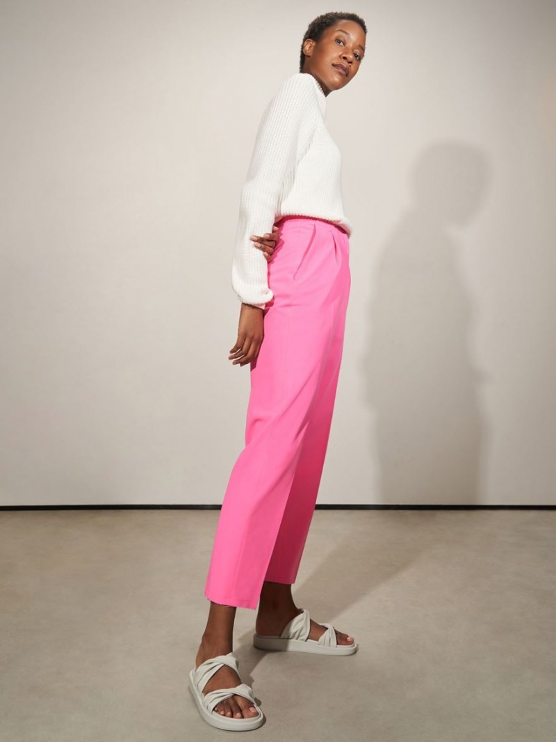 Σανδάλια Slide Charles And Keith Twist λουρακια Με Επένδυση ασπρα | 62489-ZQHX