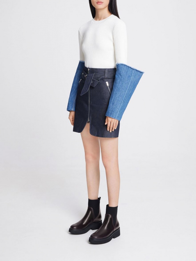 Μπότες Κάλτσες Charles And Keith Ankle μπορντο | 67092-OSEG