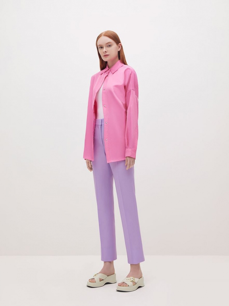 Πεδιλα Πλατφορμεσ Charles And Keith Buckled Crossover ασπρα | 47386-QZBU