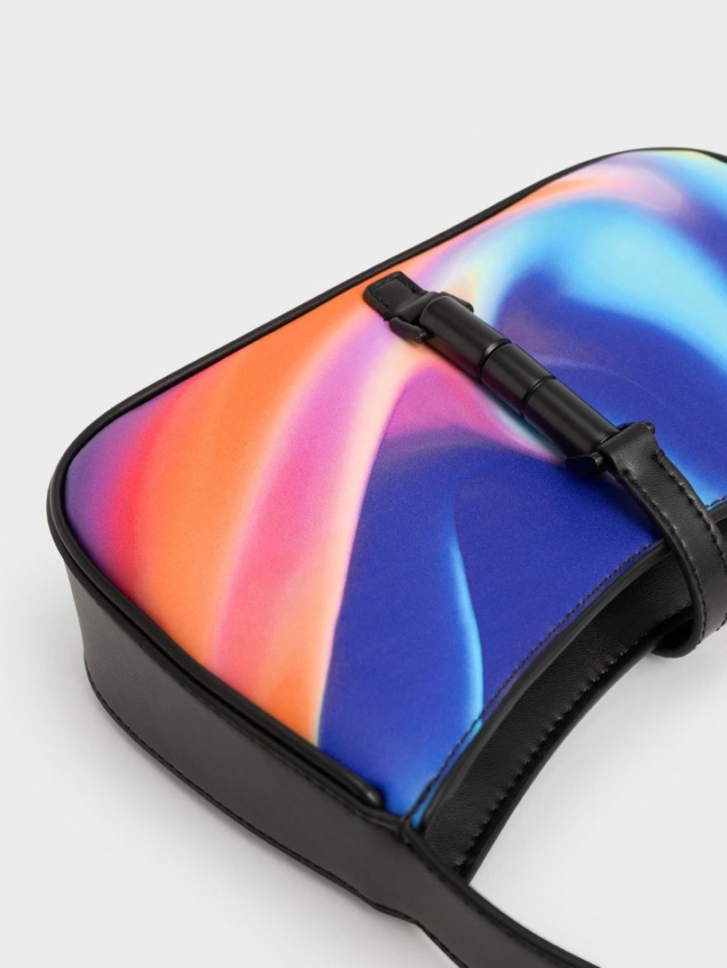 τσάντεσ ώμου Charles And Keith Cesia Holographic Πολύχρωμο | 19543-UTSV