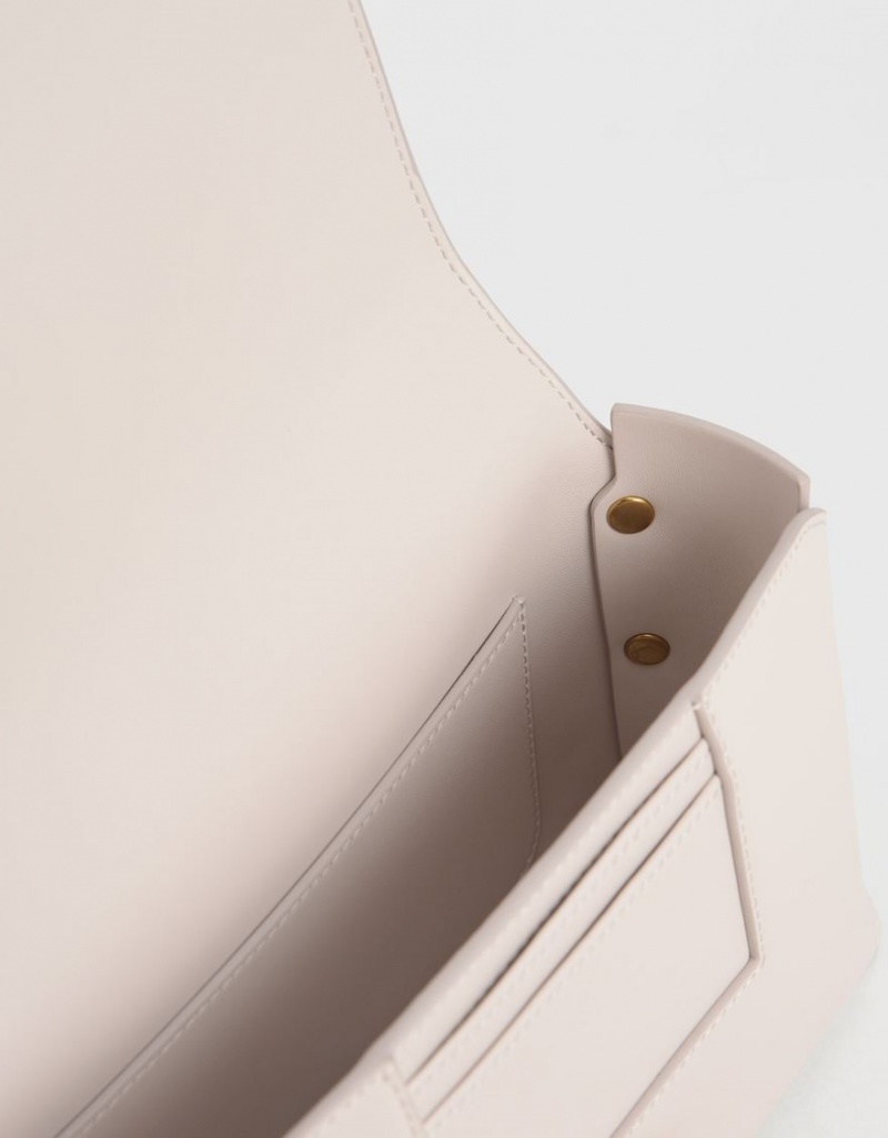τσάντεσ ώμου Charles And Keith Chain Handle ροζ | 50679-GYKB