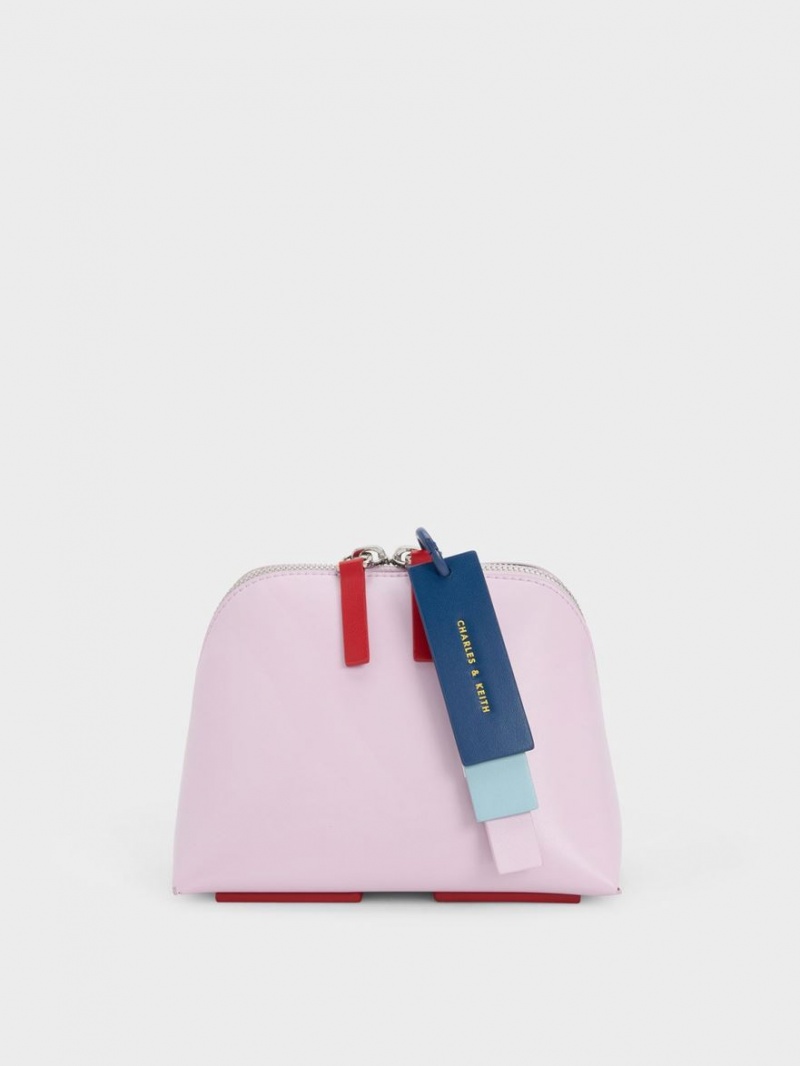 τσάντεσ χιαστί Charles And Keith Cockade μωβ | 87069-KSLA
