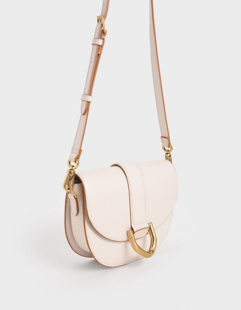 Τσάντες Σέλας Charles And Keith Gabine ροζ | 14826-WVSM
