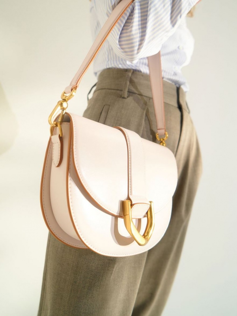 Τσάντες Σέλας Charles And Keith Gabine ροζ | 14826-WVSM