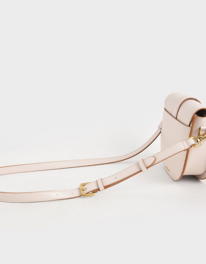 Τσάντες Σέλας Charles And Keith Gabine ροζ | 14826-WVSM