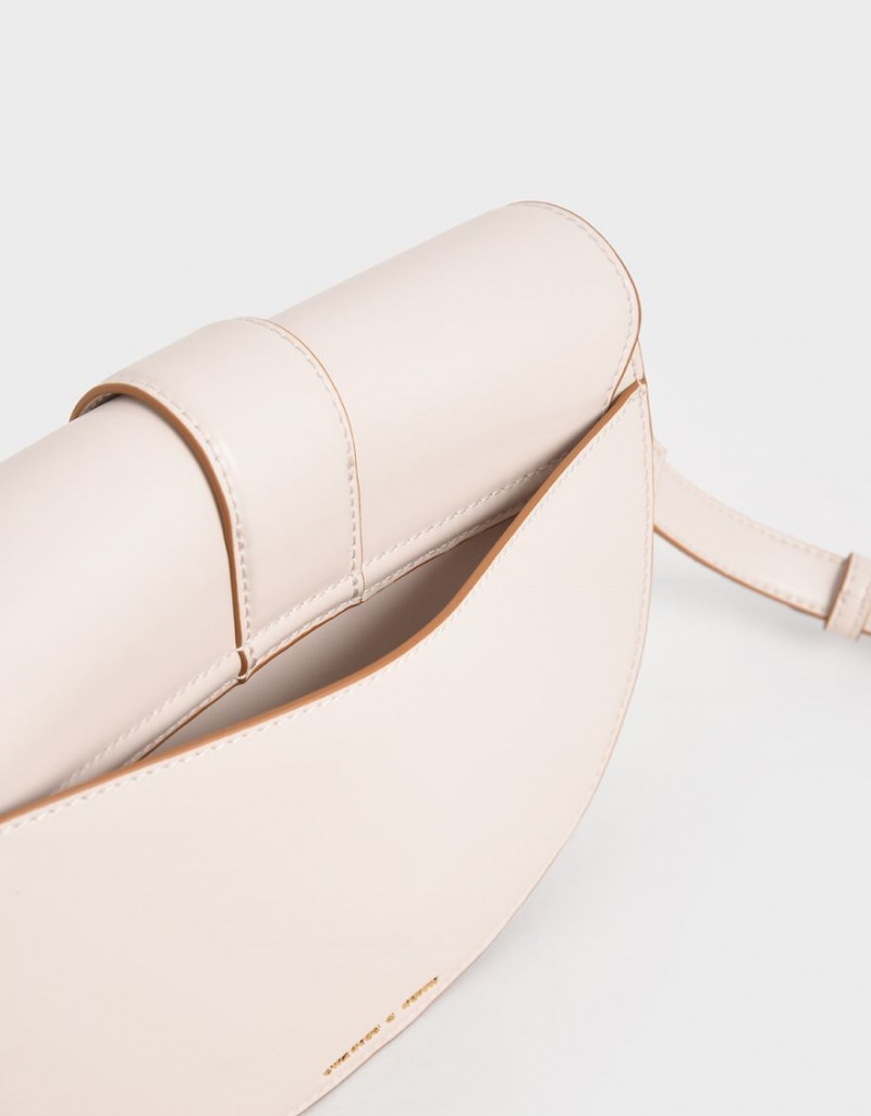 Τσάντες Σέλας Charles And Keith Gabine ροζ | 14826-WVSM