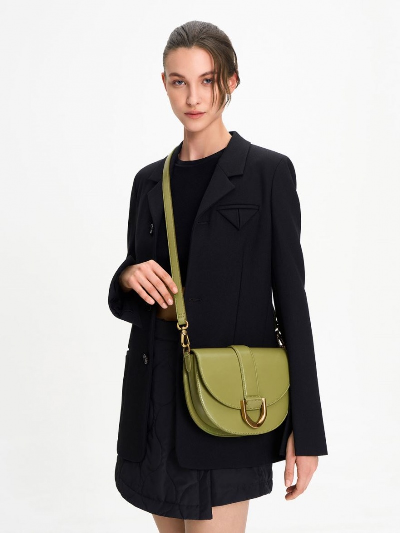 Τσάντες Σέλας Charles And Keith Gabine Ελιά | 37901-QYAV