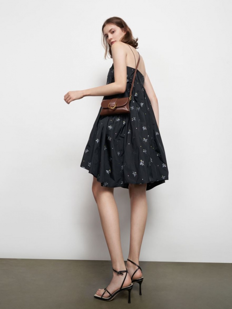τσάντεσ χιαστί Charles And Keith Gabine σκούρο καφε | 67480-PHVQ
