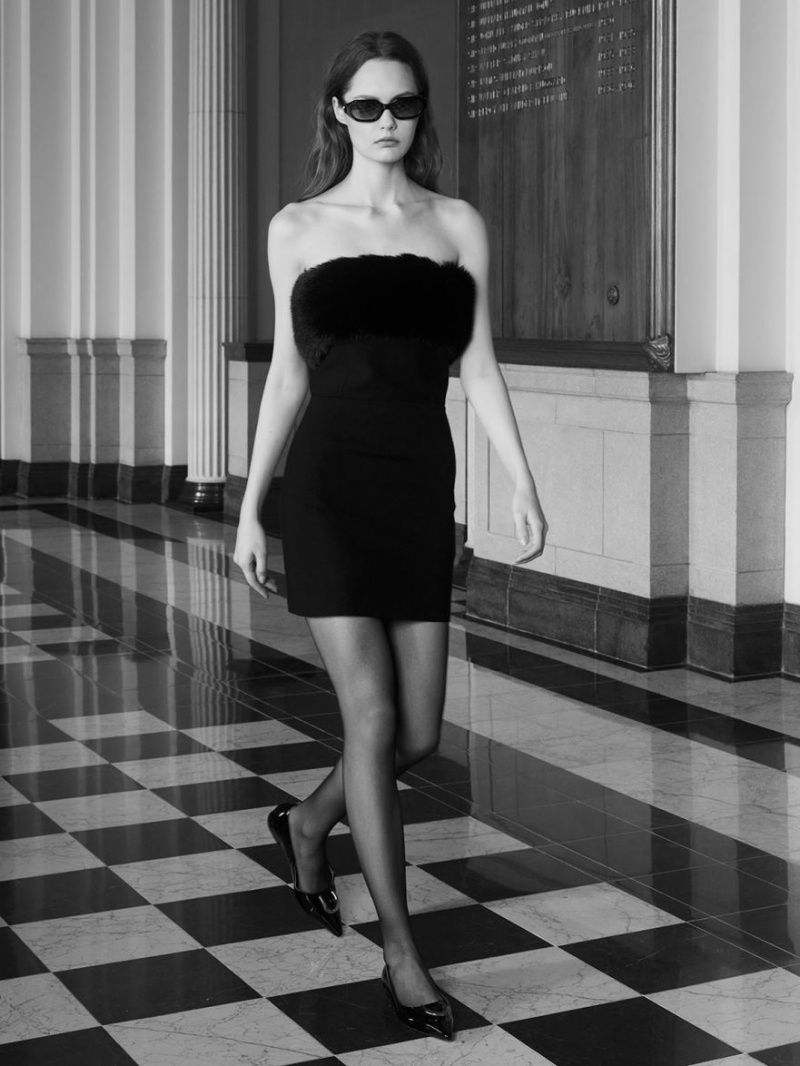 Παπουτσια Μπαλαρινεσ Charles And Keith Gabine λουστρινι δερματινα μαυρα | 12793-VGQM